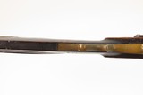 Mid-1800s Antique AMERICAN Half Stock Percussion HOMESTEAD/HUNTING Rifle
“J. HENRY” Marked GAME GETTING Rifle w/SET TRIGGER - 14 of 25