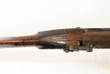 Mid-1800s Antique AMERICAN Half Stock Percussion HOMESTEAD/HUNTING Rifle
“J. HENRY” Marked GAME GETTING Rifle w/SET TRIGGER - 20 of 25