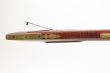 ENGRAVED Antique RIDDLE Percussion OCTAGON BARREL Pennsylvania LONG RIFLE
AMERICAN Single Barrel FOWLING Piece BRASS HARDWARE - 13 of 24