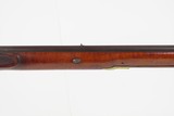 ENGRAVED Antique RIDDLE Percussion OCTAGON BARREL Pennsylvania LONG RIFLE
AMERICAN Single Barrel FOWLING Piece BRASS HARDWARE - 4 of 24