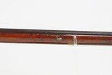 ENGRAVED Antique RIDDLE Percussion OCTAGON BARREL Pennsylvania LONG RIFLE
AMERICAN Single Barrel FOWLING Piece BRASS HARDWARE - 3 of 24
