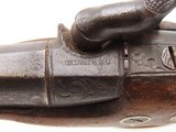 ENGRAVED/SILVER Mounted Antique DERRINGER Percussion Pistol DERINGEE Marked Period Copy of Henry Deringer’s Famous Pistol - 11 of 18