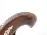 ENGRAVED/SILVER Mounted Antique DERRINGER Percussion Pistol DERINGEE Marked Period Copy of Henry Deringer’s Famous Pistol - 16 of 18