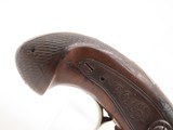 ENGRAVED/SILVER Mounted Antique DERRINGER Percussion Pistol DERINGEE Marked Period Copy of Henry Deringer’s Famous Pistol - 3 of 18