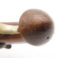 ENGRAVED/SILVER Mounted Antique DERRINGER Percussion Pistol DERINGEE Marked Period Copy of Henry Deringer’s Famous Pistol - 12 of 18