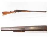 c1894 mfr. Antique MARLIN M1893 Lever Action Rifle .32-40 COWBOY WILD WEST
OCTAGONAL BARREL, CRESCENT BUTT PLATE