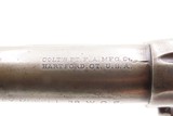 1903 mfr COLT BISLEY SAA Revolver .38 WCF C&R 4-3/4 Barrel FACTORY LETTERED SINGLE ACTION ARMY in .38-40 Shipped to KANSAS CITY - 13 of 23