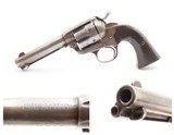 1903 mfr COLT BISLEY SAA Revolver .38 WCF C&R 4-3/4 Barrel FACTORY LETTERED SINGLE ACTION ARMY in .38-40 Shipped to KANSAS CITY