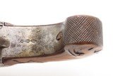 18th Century European DOUBLE BARREL FLINTLOCK Pistol 35 Caliber SILVER WIRE SxS Defensive Sidearm with Engraved Panoplies - 11 of 18