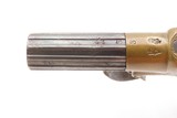 Antique BRITISH BLISSETT BRASS Frame FLINTLOCK Pistol SILVER ACCENTS .38
ENGRAVED w/SILVER POMMEL CAP & ESCUTCHEON - 3 of 17
