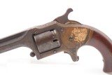 PostCIVIL WAR Antique CONNECTICUT ARMS CO Pocket Model Revolver .28 CUPFIRE Rare and Unique Cartridge Design - 4 of 17