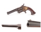 PostCIVIL WAR Antique CONNECTICUT ARMS CO Pocket Model Revolver .28 CUPFIRE Rare and Unique Cartridge Design