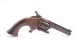 PostCIVIL WAR Antique CONNECTICUT ARMS CO Pocket Model Revolver .28 CUPFIRE Rare and Unique Cartridge Design - 14 of 17