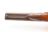 Antique HOWDAH Pistol by BORDONI DOUBLE BARREL .58 Percussion BRESCIA ITALY LARGE SxS FIGHTING SIDEARM - 13 of 19