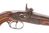 Antique HOWDAH Pistol by BORDONI DOUBLE BARREL .58 Percussion BRESCIA ITALY LARGE SxS FIGHTING SIDEARM - 16 of 19