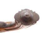 Antique HOWDAH Pistol by BORDONI DOUBLE BARREL .58 Percussion BRESCIA ITALY LARGE SxS FIGHTING SIDEARM - 11 of 19