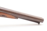 Antique HOWDAH Pistol by BORDONI DOUBLE BARREL .58 Percussion BRESCIA ITALY LARGE SxS FIGHTING SIDEARM - 17 of 19