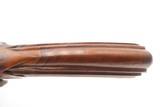 Antique HOWDAH Pistol by BORDONI DOUBLE BARREL .58 Percussion BRESCIA ITALY LARGE SxS FIGHTING SIDEARM - 7 of 19