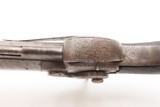 British ENGRAVED Antique BOXLOCK .54 Percussion POCKET Pistol “MANSTOPPER” BIRMINGHAM PROOFED Mid-1800s SELF DEFENSE Pistol - 12 of 18