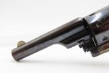 FINE 1876 mfr. Antique COLT OPEN TOP POCKET Revolver .22 Short Black Powder Colt’s Answer to Smith & Wesson’s No. 1 Revolver - 15 of 19
