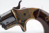 FINE 1876 mfr. Antique COLT OPEN TOP POCKET Revolver .22 Short Black Powder Colt’s Answer to Smith & Wesson’s No. 1 Revolver - 16 of 19