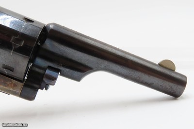 FINE 1876 mfr. Antique COLT OPEN TOP POCKET Revolver .22 Short Black Powder Colt’s Answer to Smith & Wesson’s No. 1 Revolver - Image 3 of 19