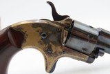 FINE 1876 mfr. Antique COLT OPEN TOP POCKET Revolver .22 Short Black Powder Colt’s Answer to Smith & Wesson’s No. 1 Revolver - 4 of 19