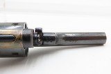 FINE 1876 mfr. Antique COLT OPEN TOP POCKET Revolver .22 Short Black Powder Colt’s Answer to Smith & Wesson’s No. 1 Revolver - 6 of 19