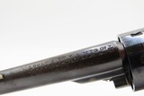 FINE 1876 mfr. Antique COLT OPEN TOP POCKET Revolver .22 Short Black Powder Colt’s Answer to Smith & Wesson’s No. 1 Revolver - 13 of 19