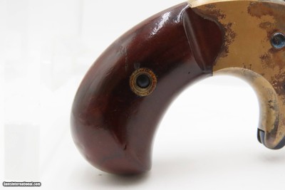 FINE 1876 mfr. Antique COLT OPEN TOP POCKET Revolver .22 Short Black Powder Colt’s Answer to Smith & Wesson’s No. 1 Revolver - Image 5 of 19