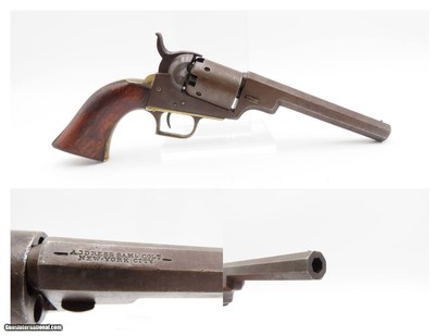 Antique COLT Model 1848 BABY DRAGOON POCKET Revolver .31 Cal. GOLD RUSH ERA SCARCE, 1 of 15,500 Made