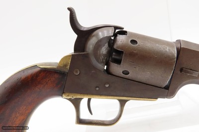 Antique COLT Model 1848 BABY DRAGOON POCKET Revolver .31 Cal. GOLD RUSH ERA SCARCE, 1 of 15,500 Made - Image 4 of 18