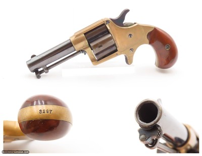1871 mfr Antique COLT CLOVERLEAF .41 Revolver ROBBER BARON JUBILEE JIM FISK SCARCE, 1 of 5,300 with the 4-Leaf Clover Shaped Cylinder