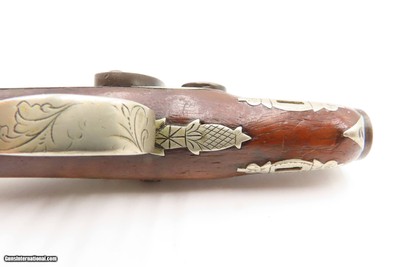 GERMAN SILVER Antique C. CURRY Agent DERINGER .44 Percussion POCKET PistolInfamous POCKET Pistol that Assassinated LINCOLN - Image 5 of 11