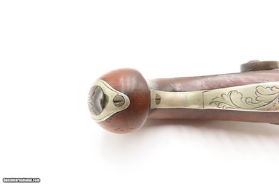 GERMAN SILVER Antique C. CURRY Agent DERINGER .44 Percussion POCKET PistolInfamous POCKET Pistol that Assassinated LINCOLN - Image 6 of 11