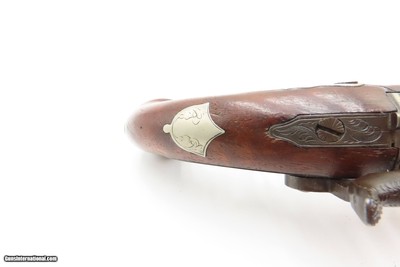 GERMAN SILVER Antique C. CURRY Agent DERINGER .44 Percussion POCKET PistolInfamous POCKET Pistol that Assassinated LINCOLN - Image 8 of 11