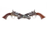 CONSECUTIVE PAIR FINE Antique METROPOLITAN ARMS Model 1862 POLICE Revolver SCARCE 2 of 2,750 Made - 2 of 25