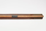 Antique R & WC BIDDLE Percussion FULL STOCK Percussion BRASS INLAID Shotgun Engraved LONG BARRELED Single Barrel Fowling Gun - 10 of 25