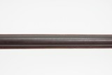 Antique R & WC BIDDLE Percussion FULL STOCK Percussion BRASS INLAID Shotgun Engraved LONG BARRELED Single Barrel Fowling Gun - 17 of 25