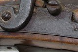 Antique R & WC BIDDLE Percussion FULL STOCK Percussion BRASS INLAID Shotgun Engraved LONG BARRELED Single Barrel Fowling Gun - 9 of 25