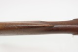 Antique R & WC BIDDLE Percussion FULL STOCK Percussion BRASS INLAID Shotgun Engraved LONG BARRELED Single Barrel Fowling Gun - 22 of 25