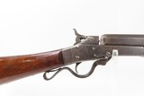 Antique MASSACHUSETTS ARMS Co. Single Shot MAYNARD M1873 CENTERFIRE Rifle
Hooded Post Front Sight and LADDER TANG PEEP SIGHT - 5 of 23