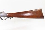 Antique MASSACHUSETTS ARMS Co. Single Shot MAYNARD M1873 CENTERFIRE Rifle
Hooded Post Front Sight and LADDER TANG PEEP SIGHT - 20 of 23