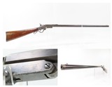 Antique MASSACHUSETTS ARMS Co. Single Shot MAYNARD M1873 CENTERFIRE Rifle
Hooded Post Front Sight and LADDER TANG PEEP SIGHT