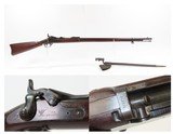 Antique U.S. SPRINGFIELD M1884 TRAPDOOR .45-70 INDIAN WARS Rifle w/BAYONET
U.S. MILITARY Rifle w/SCABBARD; WOUNDED KNEE - 1 of 25