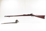 Antique U.S. SPRINGFIELD M1884 TRAPDOOR .45-70 INDIAN WARS Rifle w/BAYONET
U.S. MILITARY Rifle w/SCABBARD; WOUNDED KNEE - 19 of 25