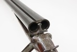 ENGRAVED German EDUARD KETTNER Double Barrel SxS HAMMERLESS Shotgun C&R
BEAUTIFUL Early 1900s GERMANIC 16 Gauge Fowling Piece - 19 of 25