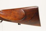 ENGRAVED Antique F. BAUERNFEIND GERMAN Side by Side Combination CAPE GUN
With CHECKERED STOCK and GAME SCENE ENGRAVINGS - 25 of 25