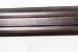 ENGRAVED Antique F. BAUERNFEIND GERMAN Side by Side Combination CAPE GUN
With CHECKERED STOCK and GAME SCENE ENGRAVINGS - 19 of 25