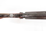 ENGRAVED Antique F. BAUERNFEIND GERMAN Side by Side Combination CAPE GUN
With CHECKERED STOCK and GAME SCENE ENGRAVINGS - 10 of 25